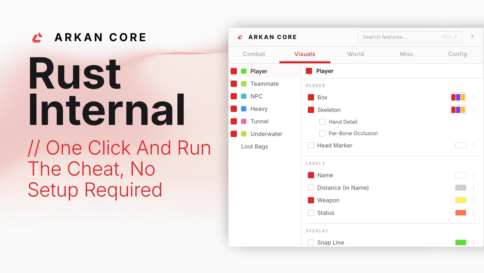 ArkenCore Internal